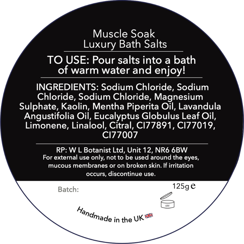 Muscle Soak Luxury Bath Salts - Image 4