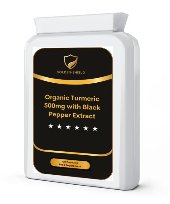 Turmeric 500mg with Black Pepper Extract 120 Capsules